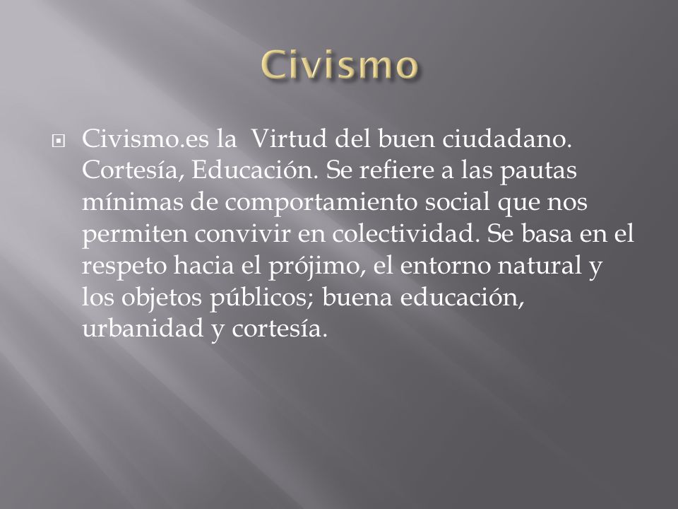 Civismo