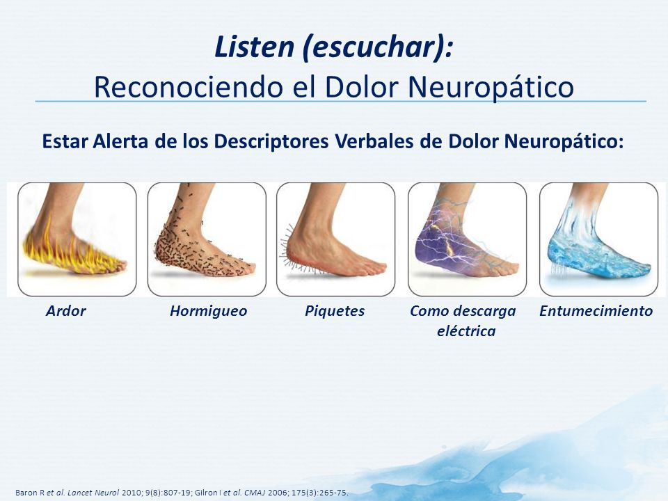 Listen (escuchar): Reconociendo el Dolor Neuropático