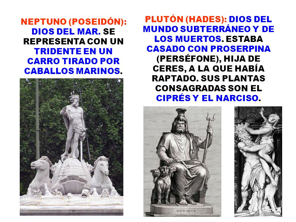 PLUTÓN (HADES): DIOS DEL MUNDO SUBTERRÁNEO Y DE LOS MUERTOS