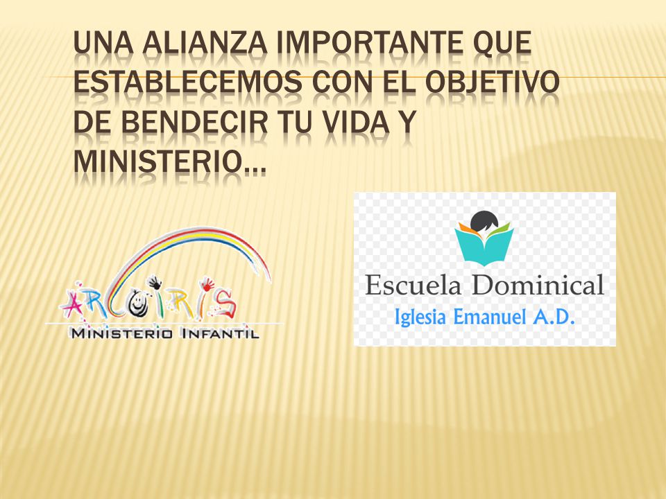 Una alianza importante que establecemos con el objetivo de bendecir tu vida y Ministerio…