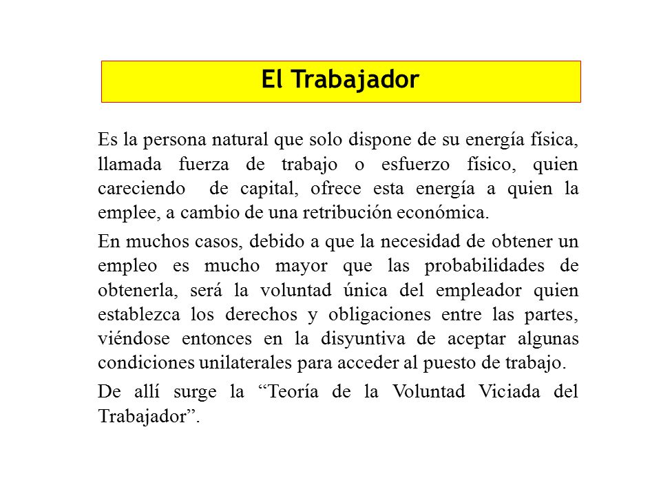 El Trabajador