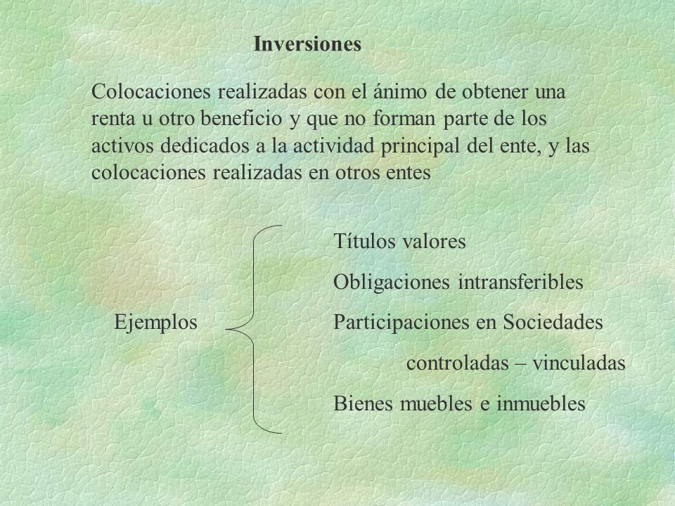 Inversiones