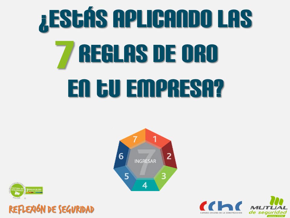 7 ¿estás aplicando las reglas de oro en tu empresa