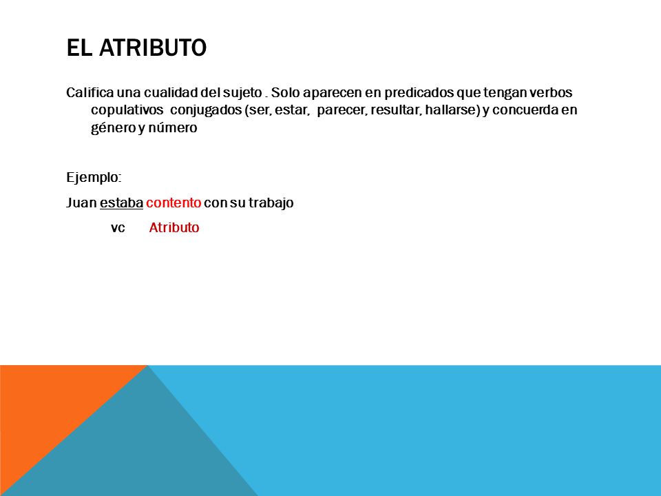 El atributo