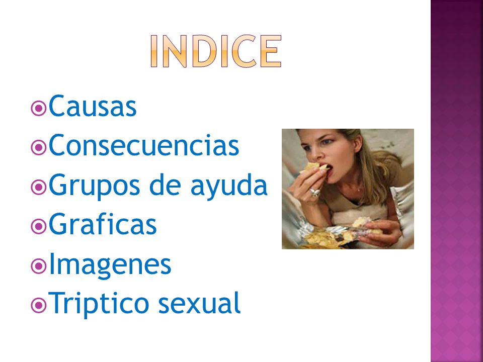 indice Causas Consecuencias Grupos de ayuda Graficas Imagenes