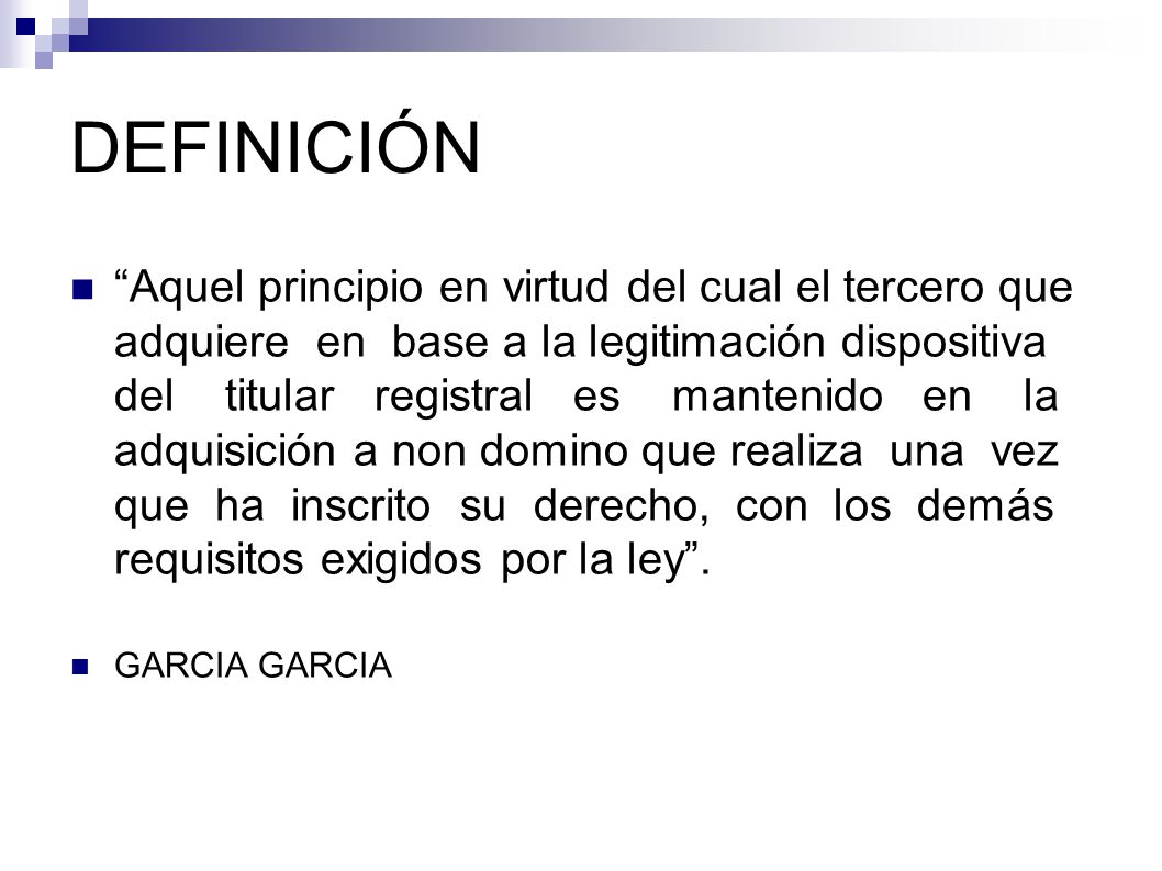 DEFINICIÓN