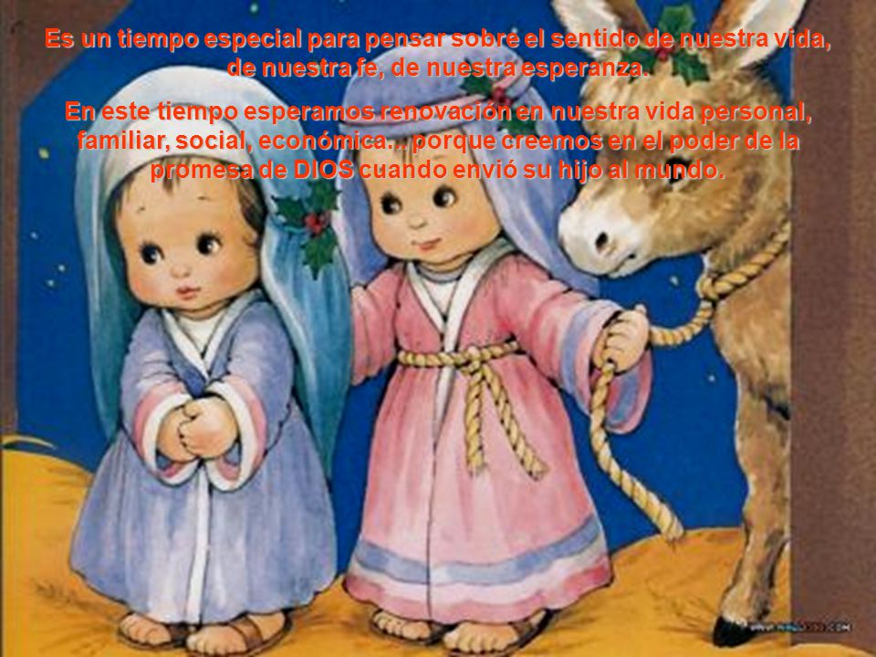 Es un tiempo especial para pensar sobre el sentido de nuestra vida, de nuestra fe, de nuestra esperanza.