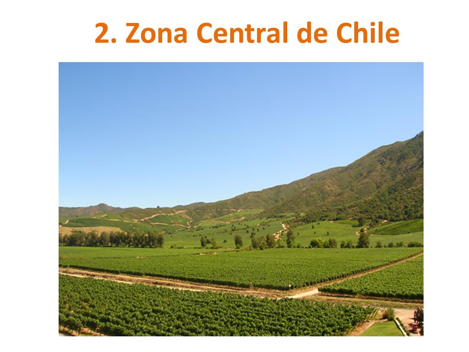 2. Zona Central de Chile