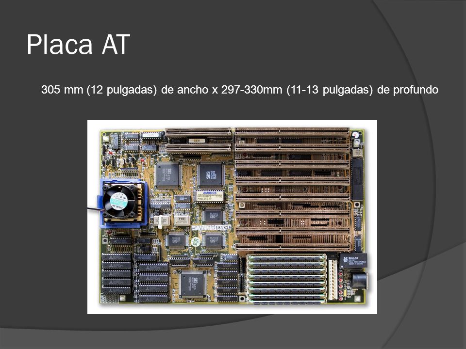 Placa AT 305 mm (12 pulgadas) de ancho x mm (11-13 pulgadas) de profundo