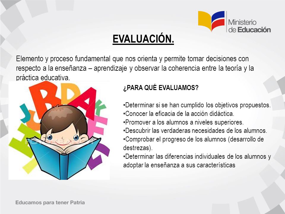 EVALUACIÓN.