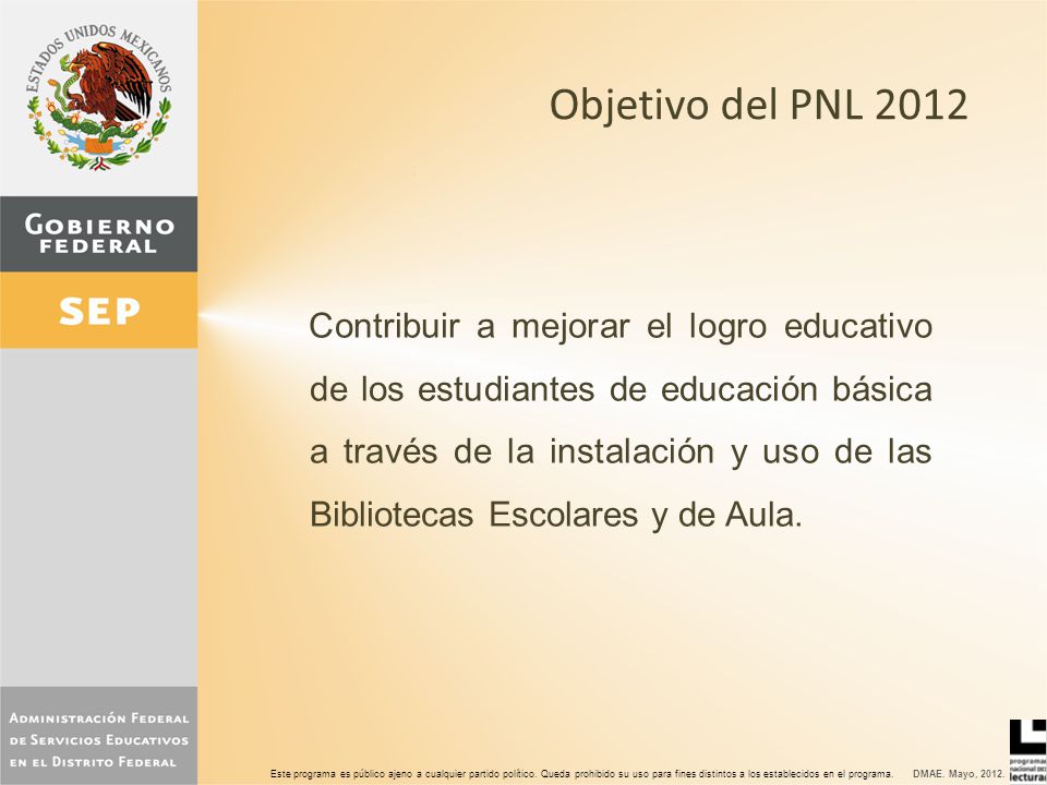 Objetivo del PNL