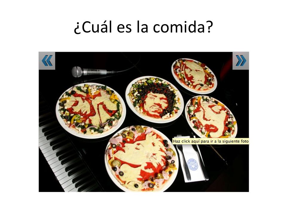 ¿Cuál es la comida