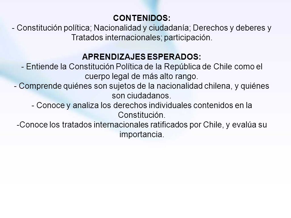 APRENDIZAJES ESPERADOS: