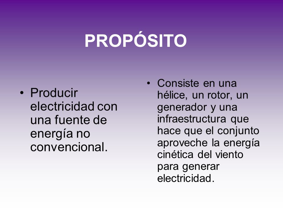 PROPÓSITO