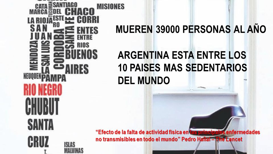 ARGENTINA ESTA ENTRE LOS 10 PAISES MAS SEDENTARIOS DEL MUNDO