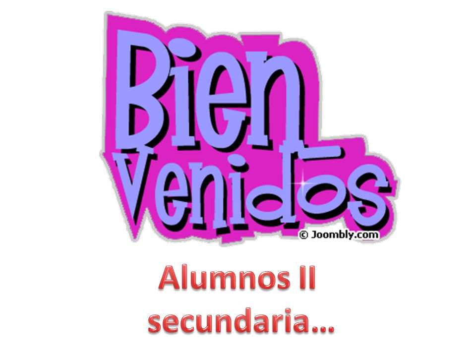 Alumnos II secundaria…