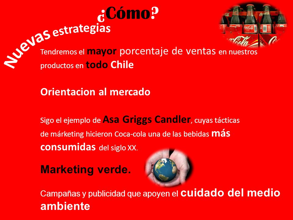 ¿Cómo Nuevas estrategias Orientacion al mercado Marketing verde.