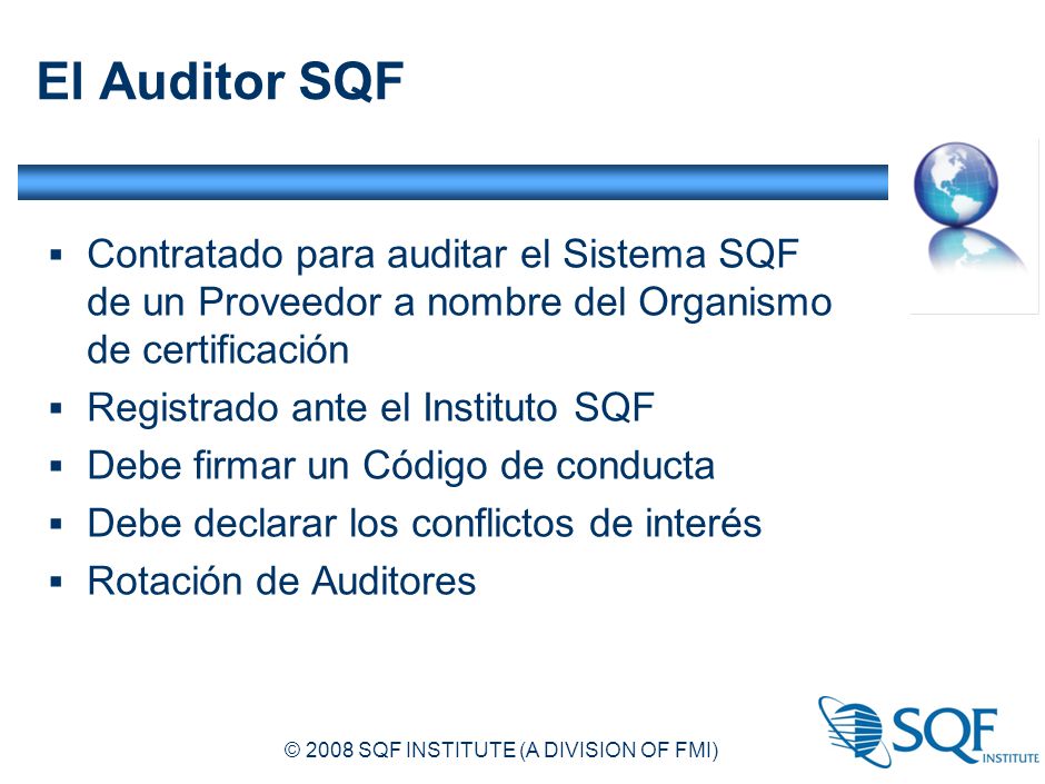 SQF Systems Training Course Trainer Guide Core Module