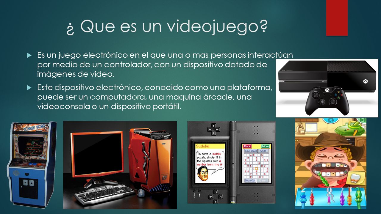 ¿ Que es un videojuego