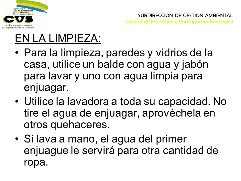 SUBDIRECCION DE GESTION AMBIENTAL Unidad de Educación y Participación Ambiental
