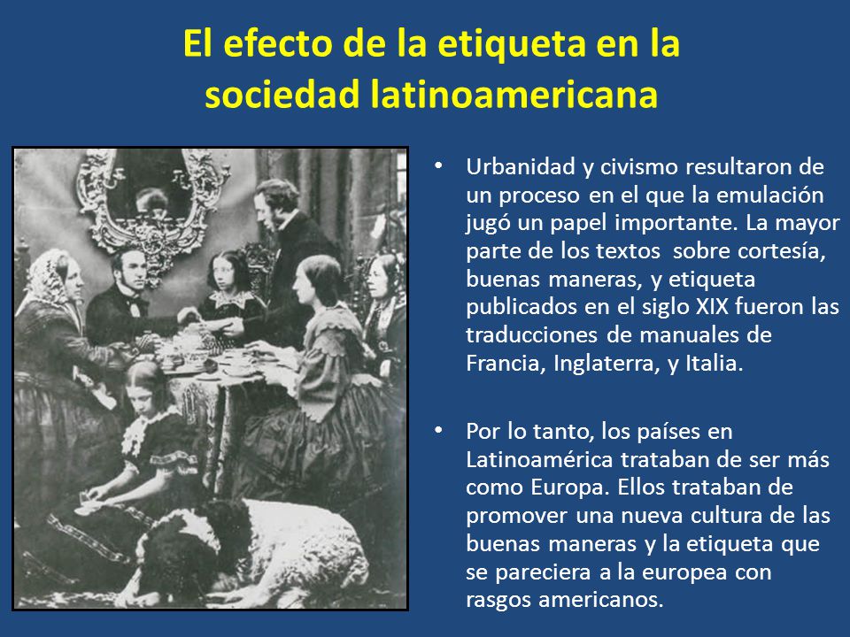 El efecto de la etiqueta en la sociedad latinoamericana