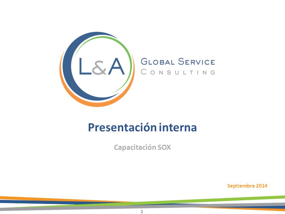 Presentación interna Capacitación SOX Septiembre 2014