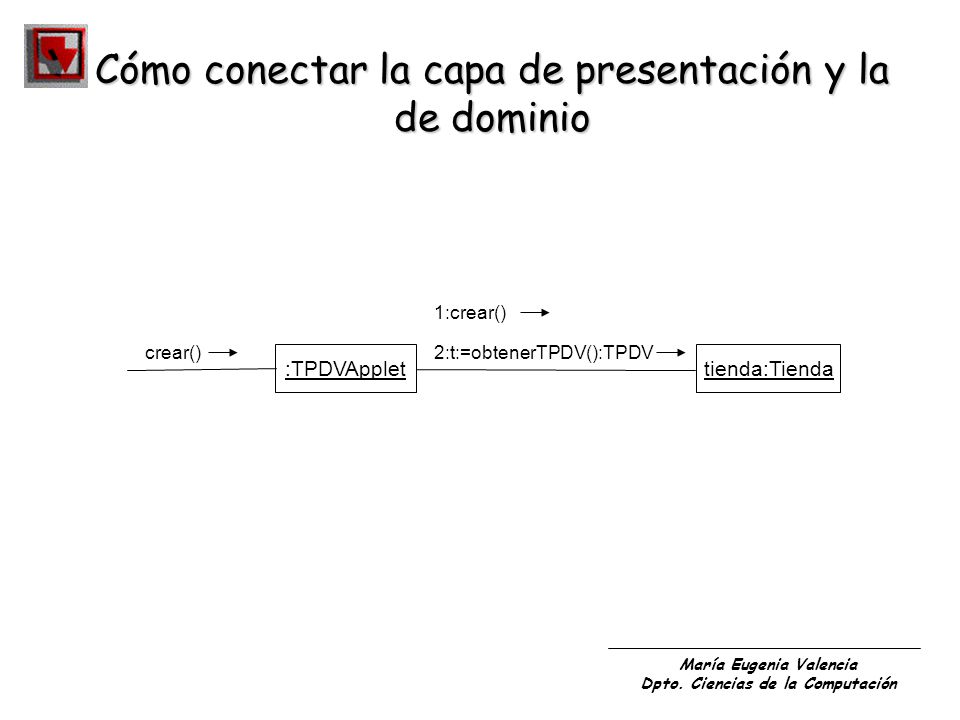 Cómo conectar la capa de presentación y la de dominio