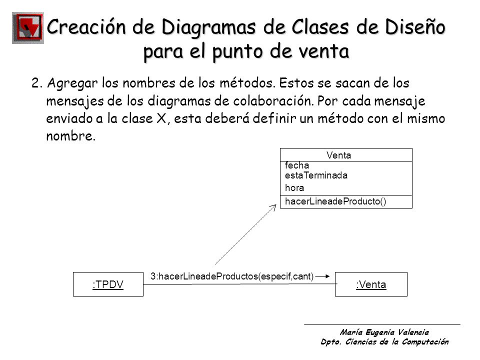 Creación de Diagramas de Clases de Diseño para el punto de venta