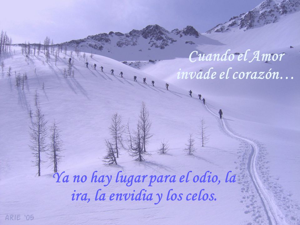 Cuando el Amor invade el corazón…