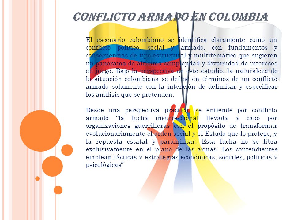 CONFLICTO ARMADO EN COLOMBIA