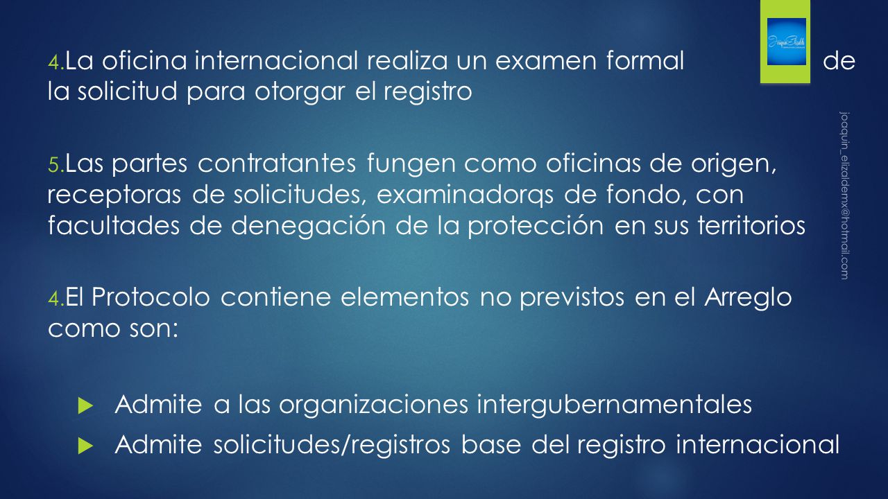 El Protocolo contiene elementos no previstos en el Arreglo como son: