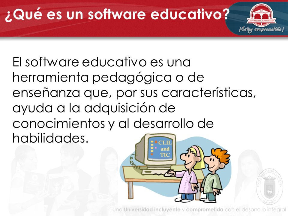 ¿Qué es un software educativo