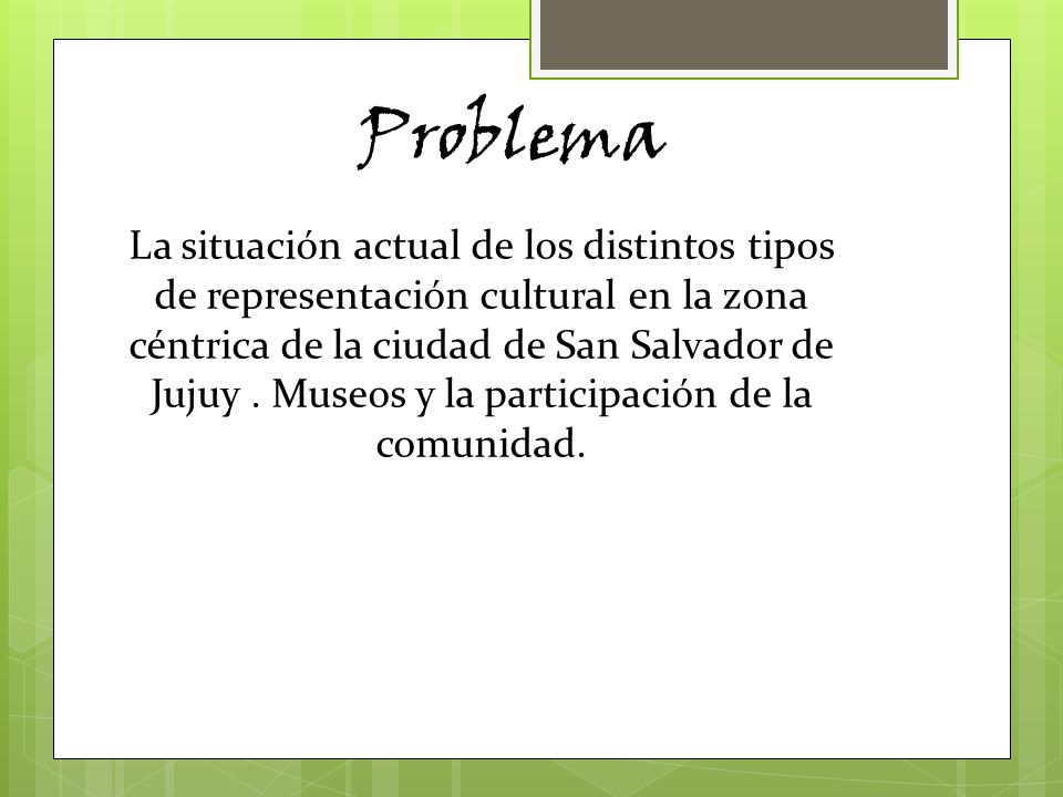 Problema