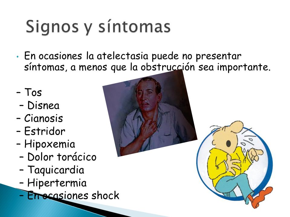 Signos y síntomas – Tos – Disnea – Cianosis – Estridor – Hipoxemia
