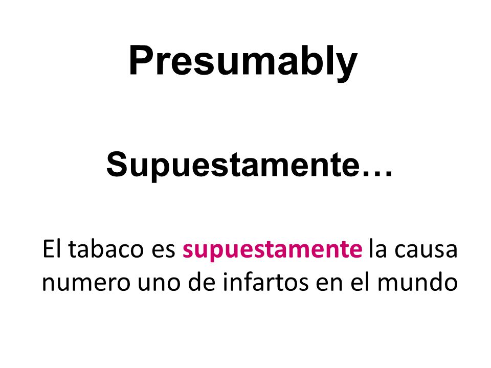 El tabaco es supuestamente la causa numero uno de infartos en el mundo