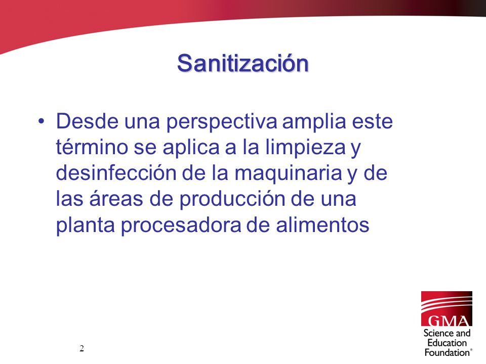 Sanitización