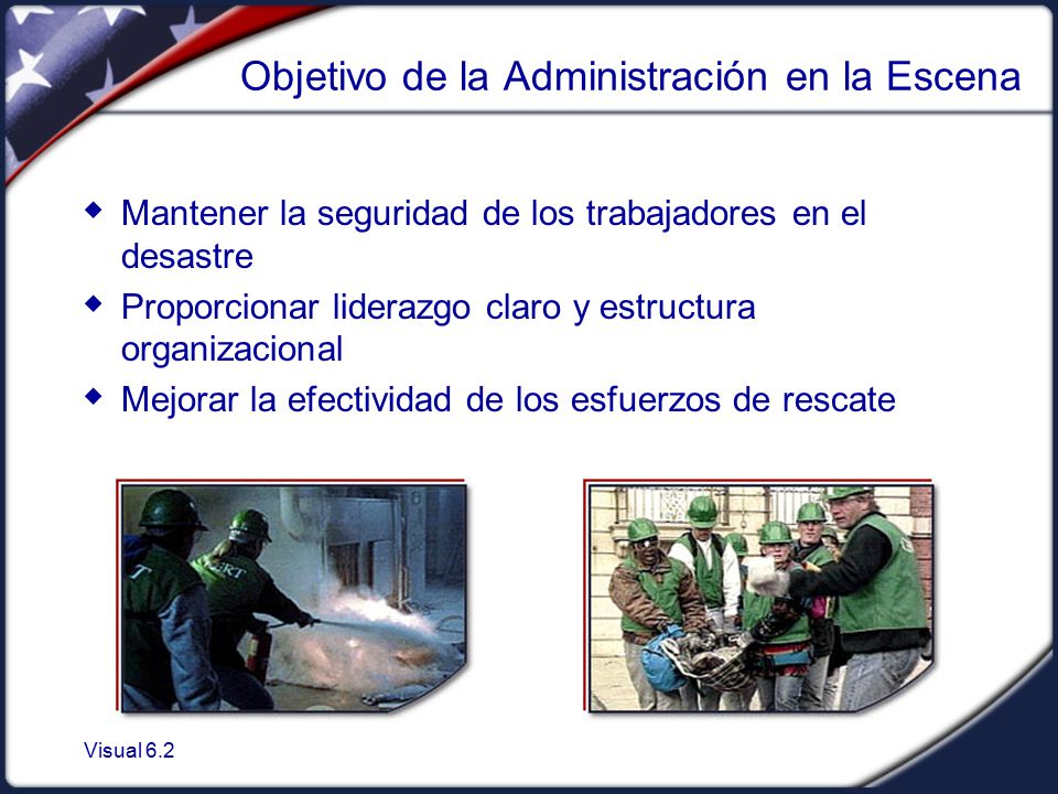 Objetivo de la Administración en la Escena