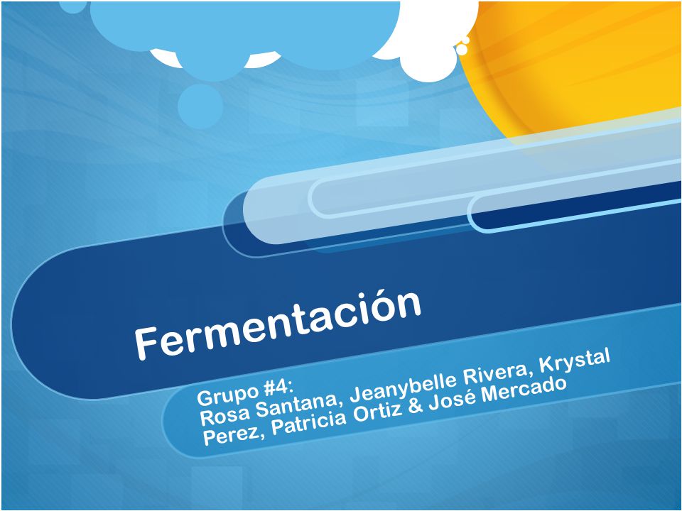Fermentación Rosa Santana, Jeanybelle Rivera, Krystal Perez, Patricia Ortiz & José Mercado.