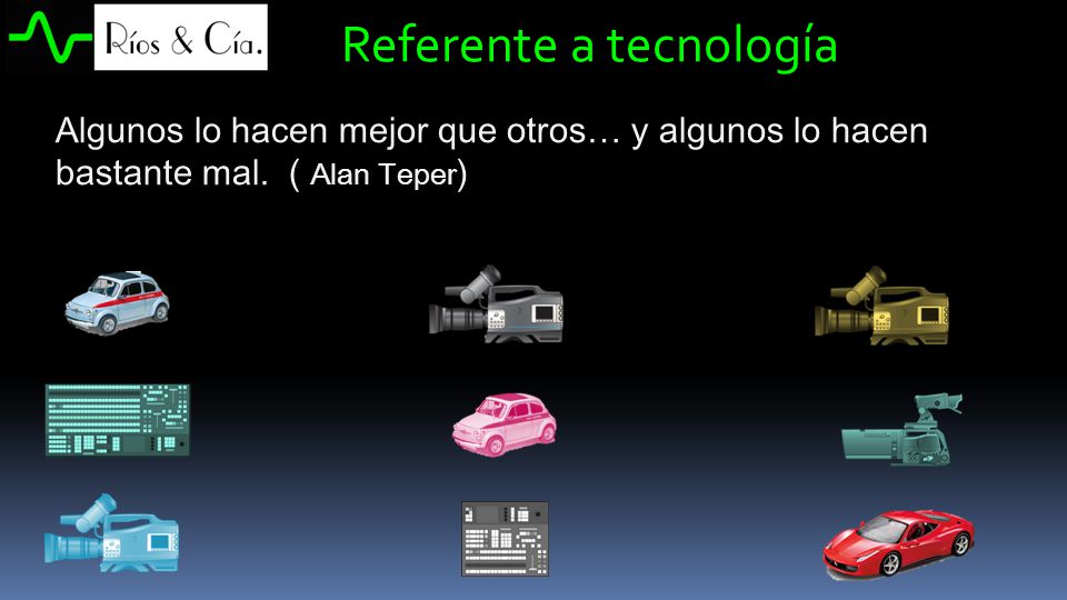 Referente a tecnología