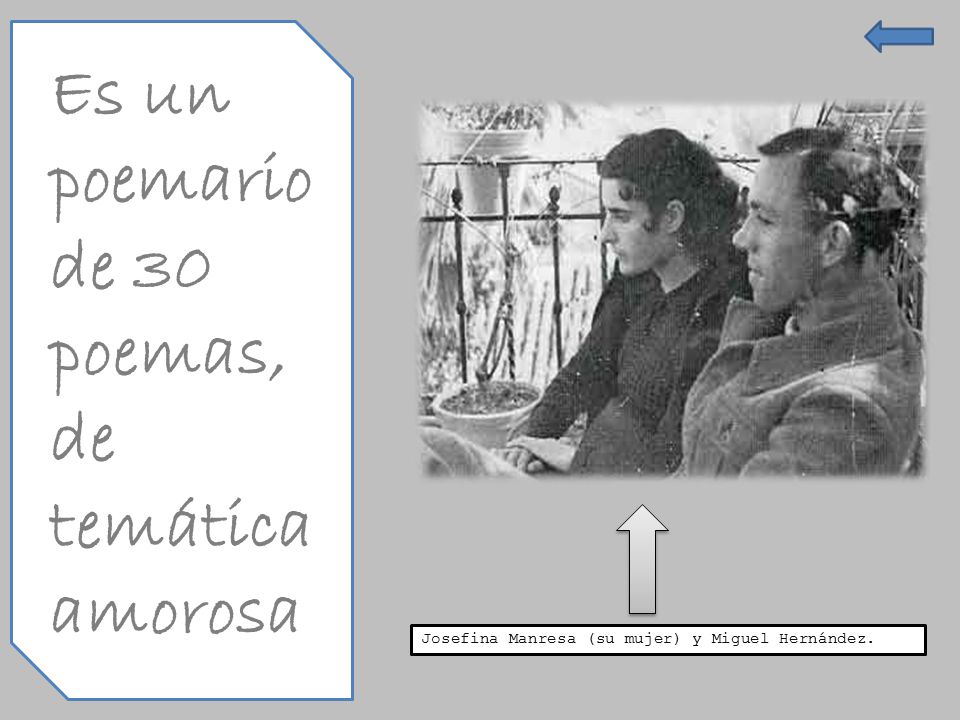 Es un poemario de 30 poemas, de temática amorosa