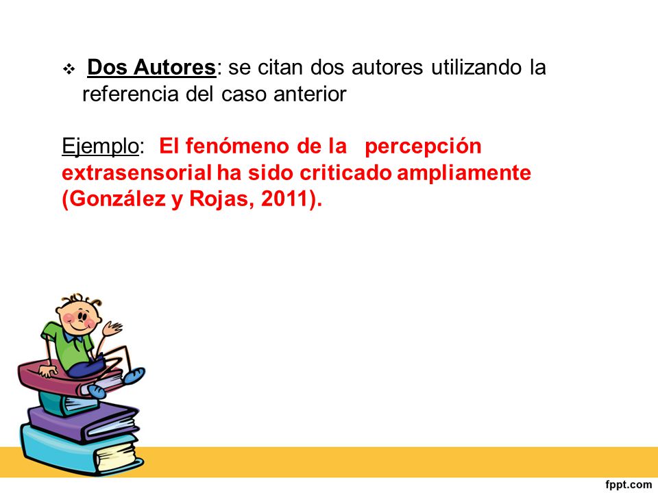 Dos Autores: se citan dos autores utilizando la referencia del caso anterior