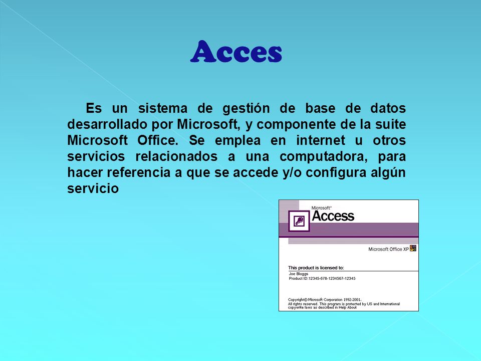 Acces