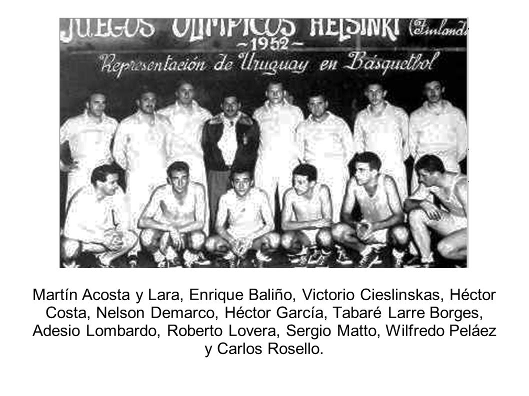 Martín Acosta y Lara, Enrique Baliño, Victorio Cieslinskas, Héctor Costa, Nelson Demarco, Héctor García, Tabaré Larre Borges, Adesio Lombardo, Roberto Lovera, Sergio Matto, Wilfredo Peláez y Carlos Rosello.