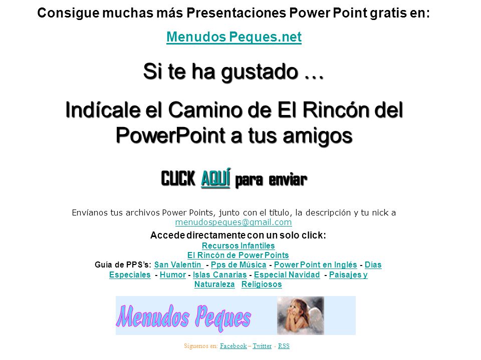 Indícale el Camino de El Rincón del PowerPoint a tus amigos