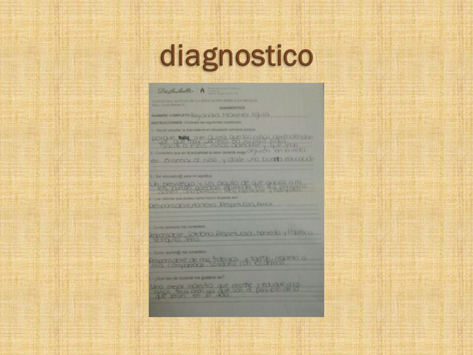 diagnostico