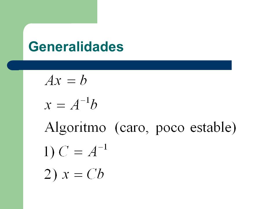 Generalidades
