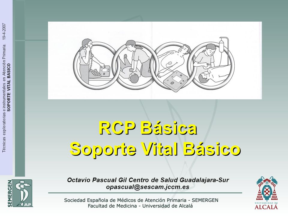 RCP Básica Soporte Vital Básico