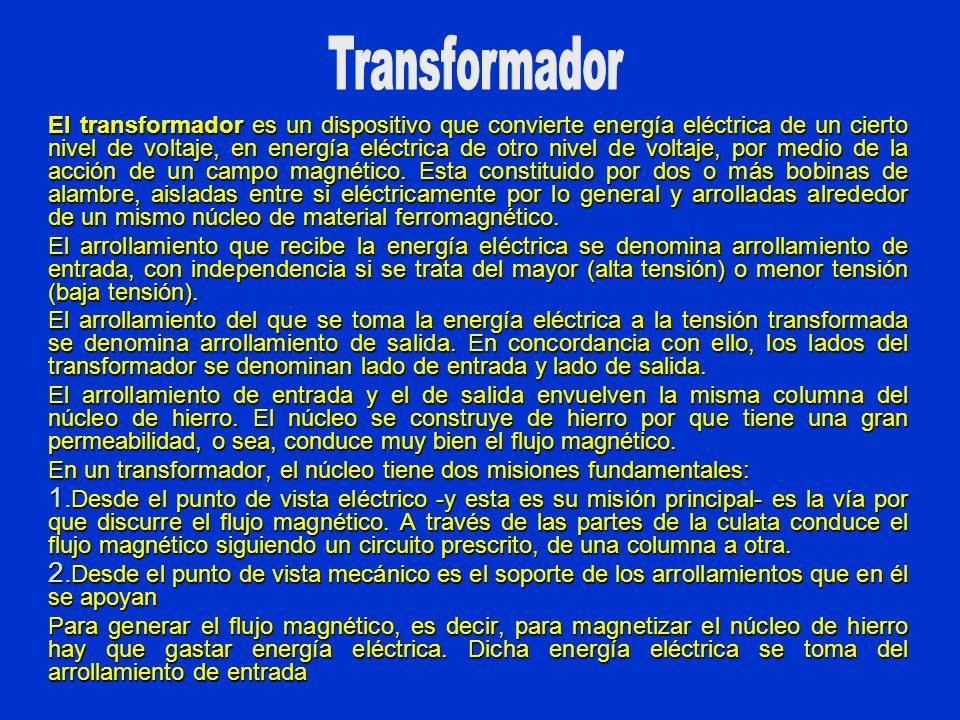 Transformador