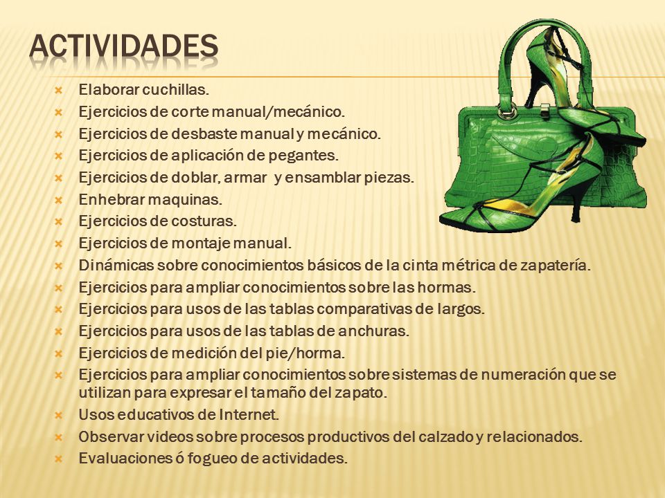 Actividades Elaborar cuchillas. Ejercicios de corte manual/mecánico.