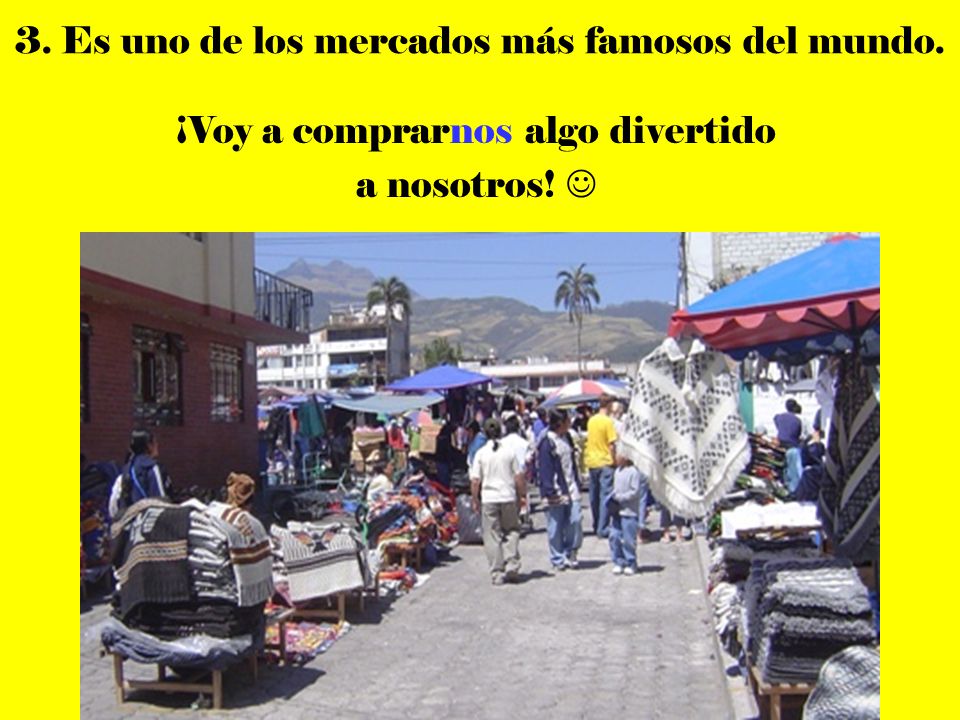 3. Es uno de los mercados más famosos del mundo.
